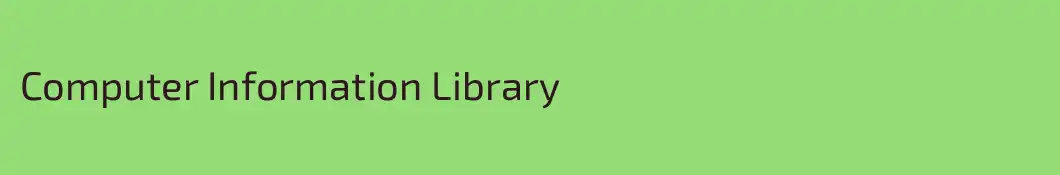 Computer Information Library 